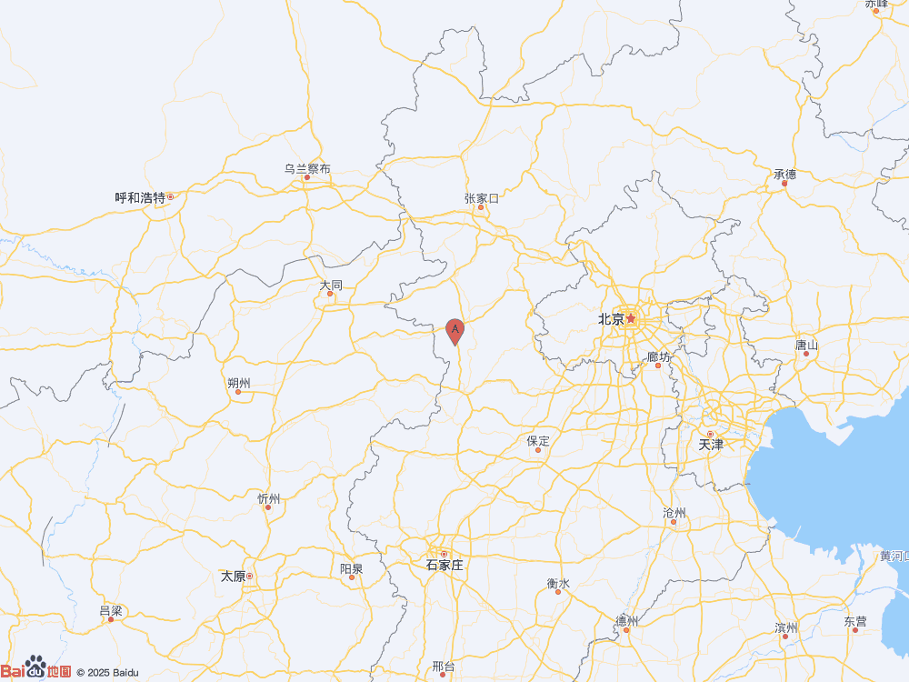 河北张家口市蔚县发生3.1级地震