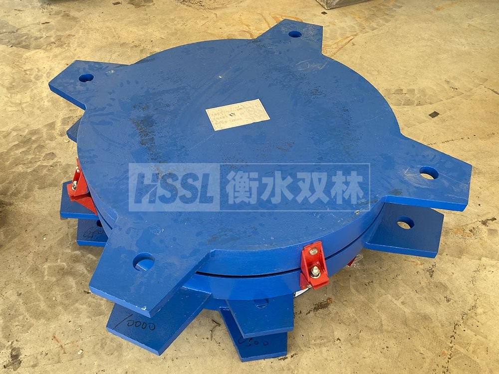 LNR水平力分散型支座生产厂家 HDR400高阻尼橡胶隔震支座厂家 建筑铅芯减震隔震支座